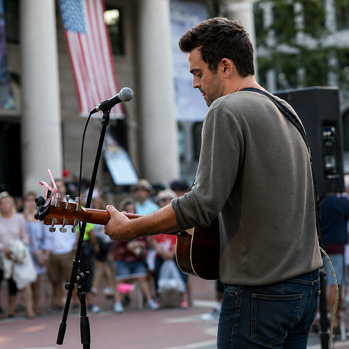Concert Series at Marketplace Center, Boston.