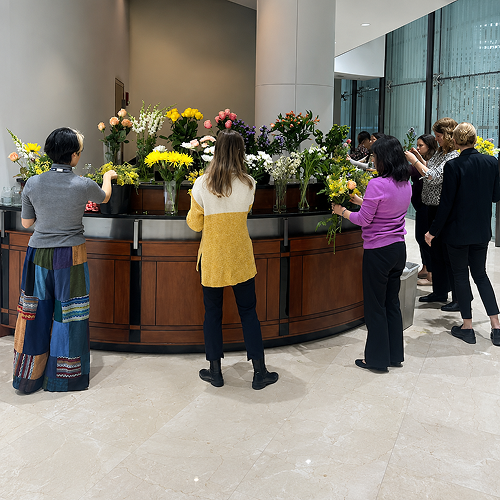 International Women's Day Flower Arrangement Workshop & Charcuterie, Boston, MA