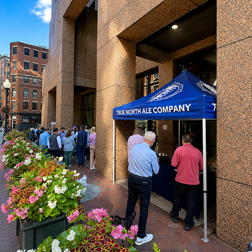 Puppies & Pints - Commercial Office Outdoor Event, Bosto2